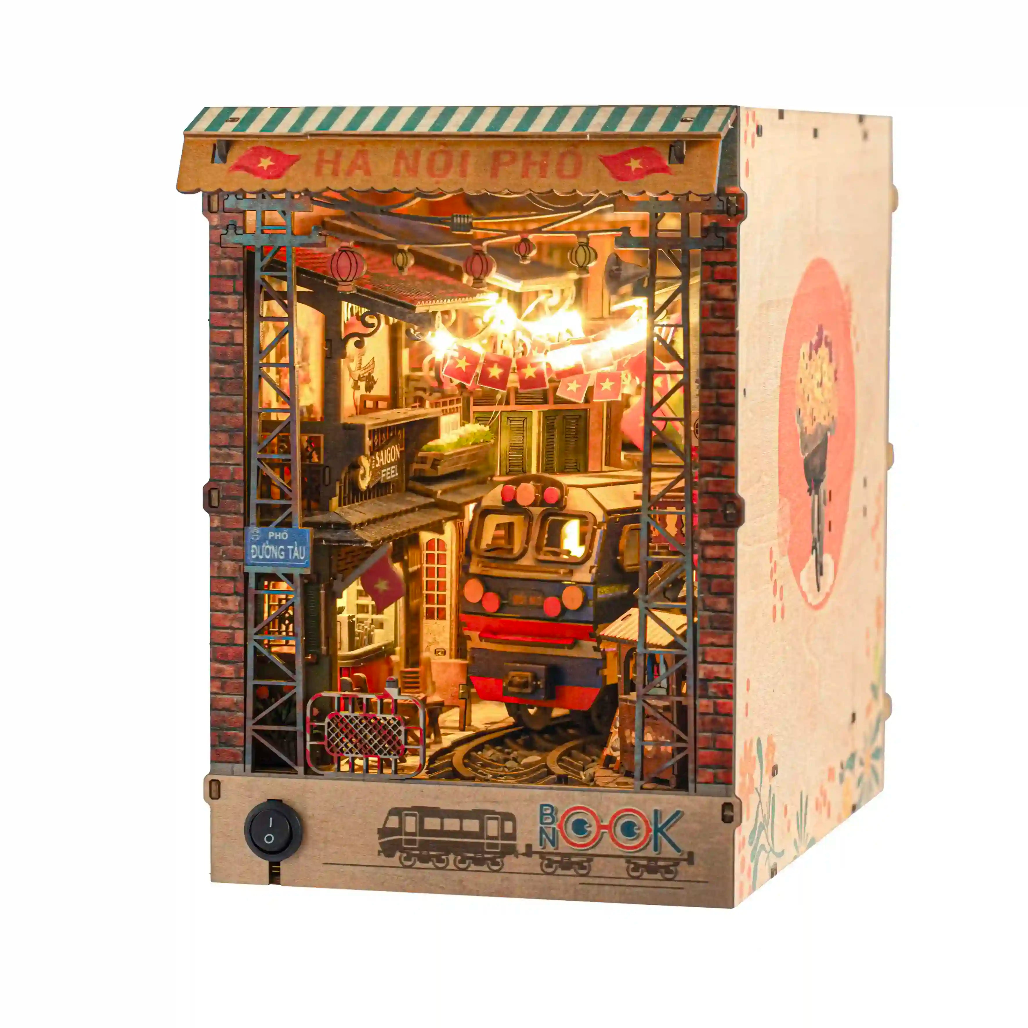 Phố Đường Tàu/ Train Street Hanoi - Việt Nam