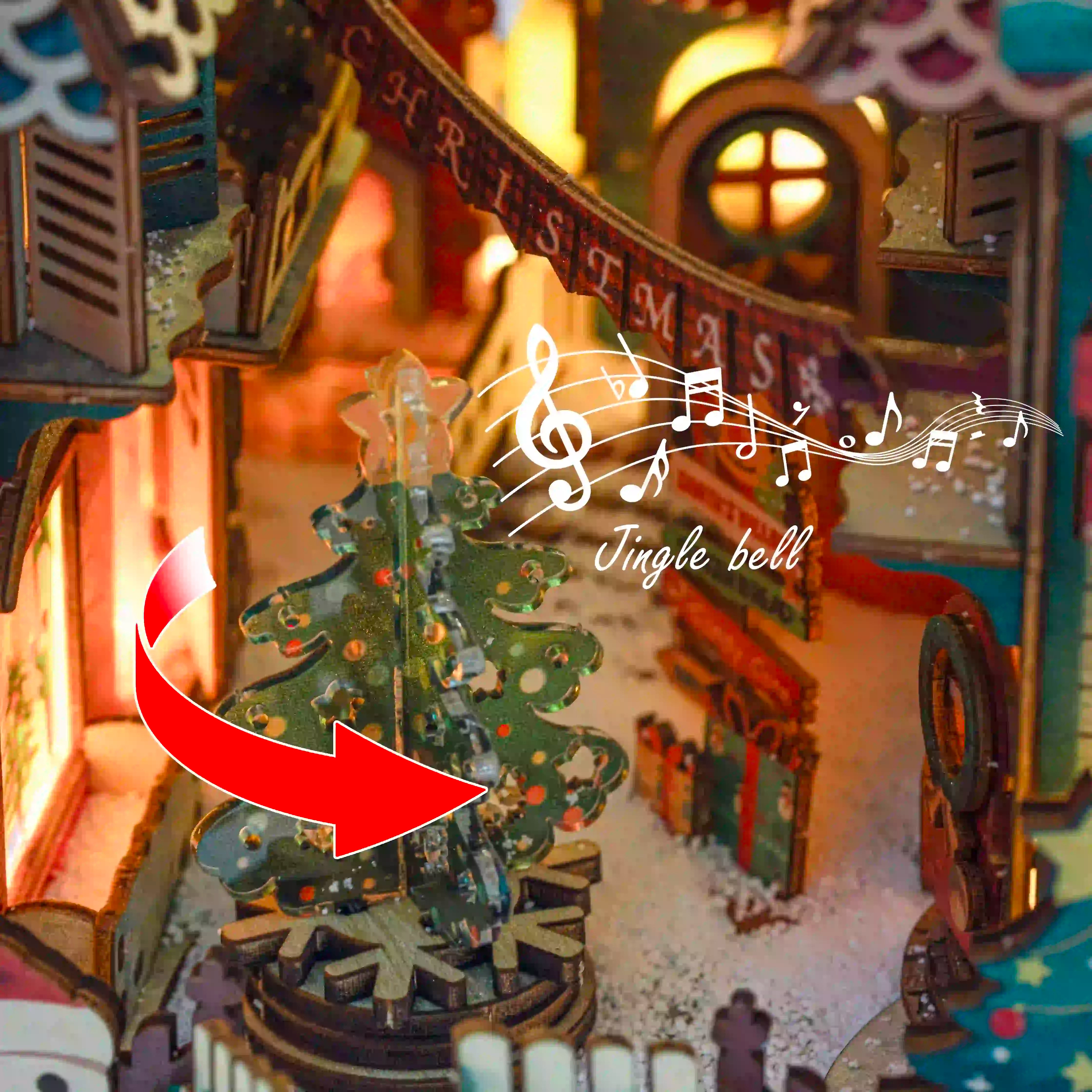 Đêm Giáng Sinh - Christmas Night Book Nook (Giao hàng 5/12)