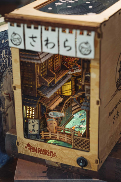 Mô hình Book Nook Sawara Town - Nhật Bản