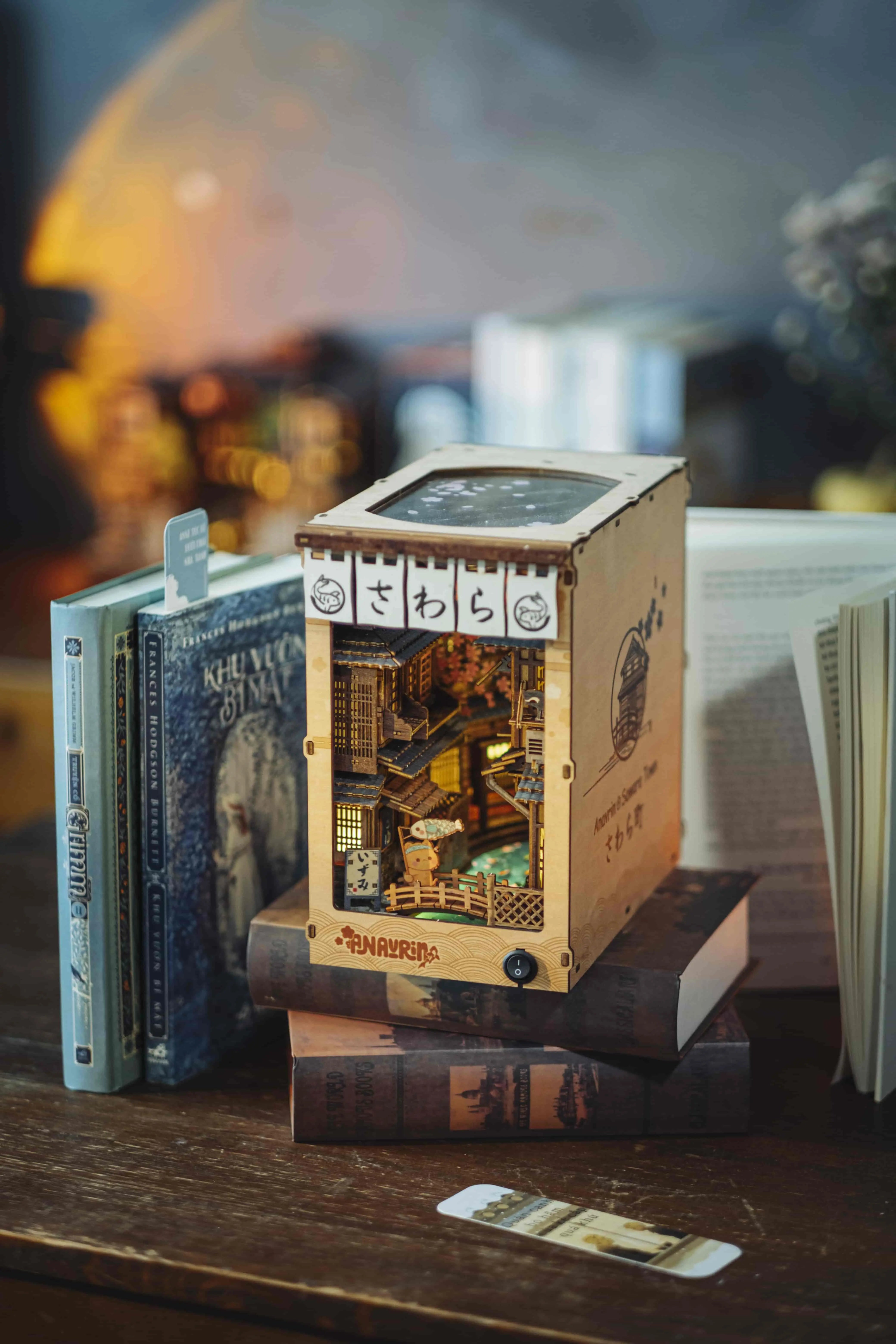 Mô hình Book Nook Sawara Town - Nhật Bản