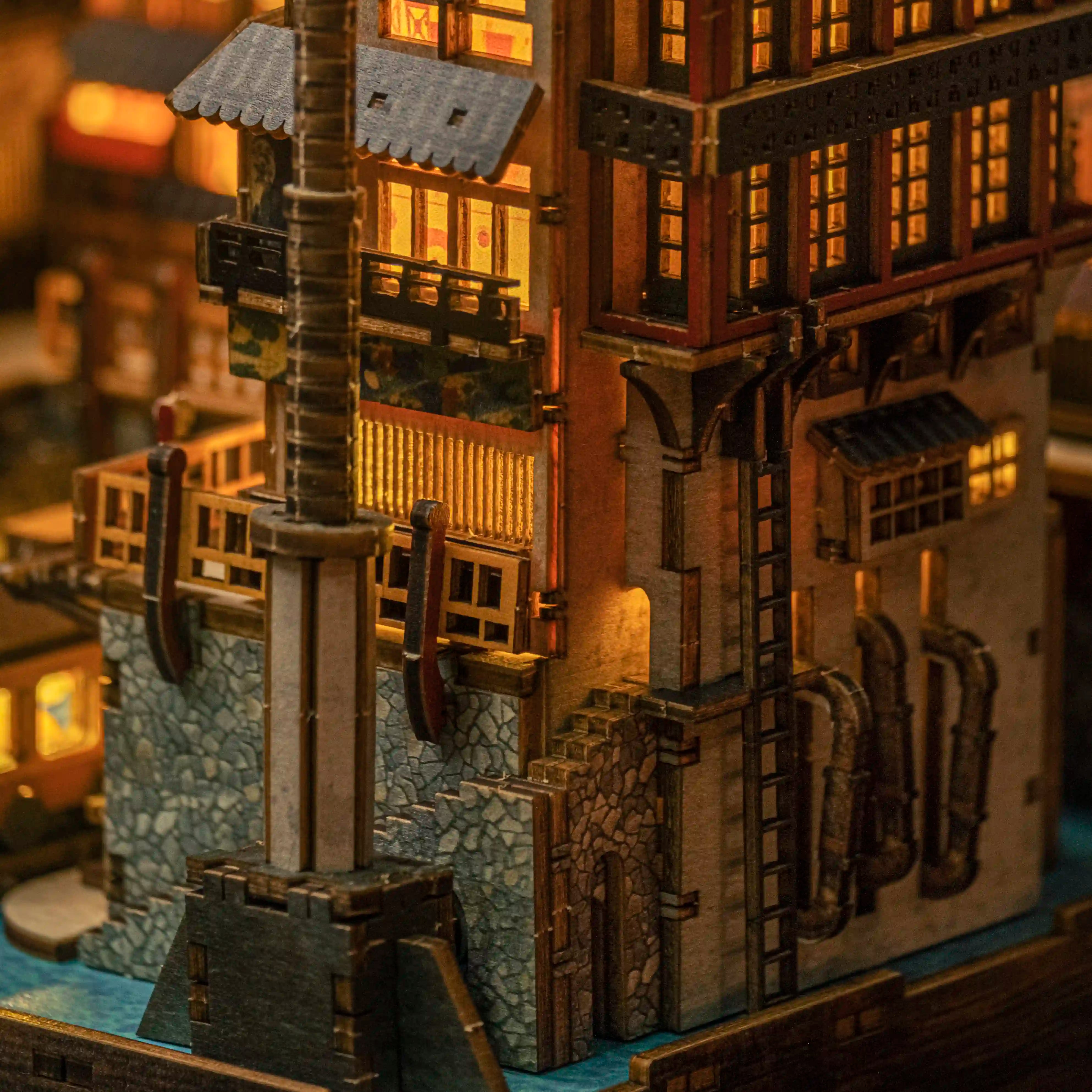 Nhà tắm nước nóng Ginzan Onsen - Nhật Bản