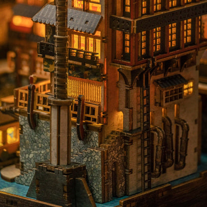 Nhà tắm nước nóng Ginzan Onsen - Nhật Bản