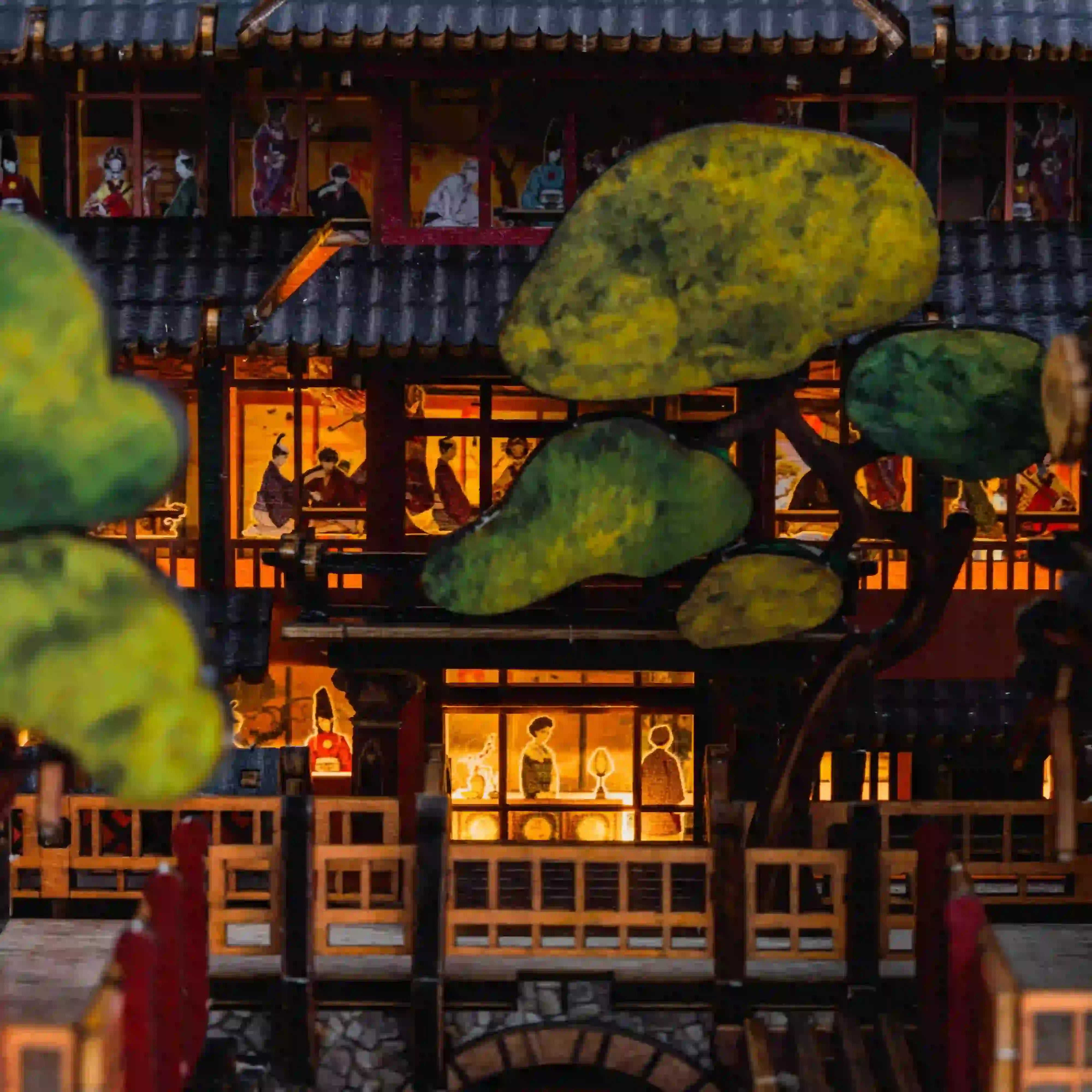 Nhà tắm nước nóng Ginzan Onsen - Nhật Bản