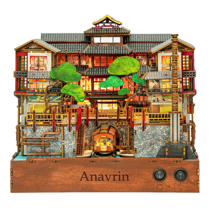 Mô hình Nhà tắm nước nóng Ginzan Onsen