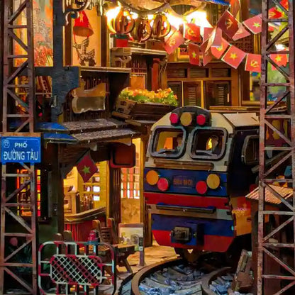 Phố Đường Tàu/ Train Street Hanoi - Việt Nam